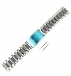 Braçalet acer i ceràmica TAG Heuer Formula 1 quars BA0843 21.50mm