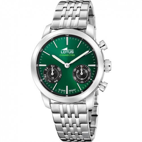 Lotus Connected 19093/1 hybrid green steel smart functions 10 ATM