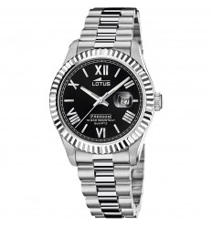 Reloj Lotus Freedom home esfera negra braçalet acer 19002/5