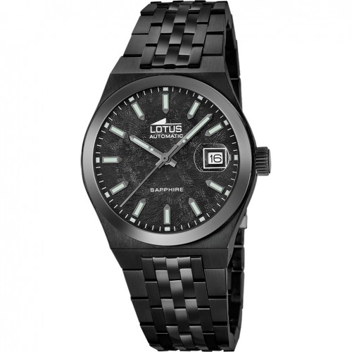 Rellotge Lotus Automàtic 19104/1 negre acer safir 10 ATM unisex