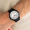Calypso men's white Sweet Time rubber watch bracelet K5879/4