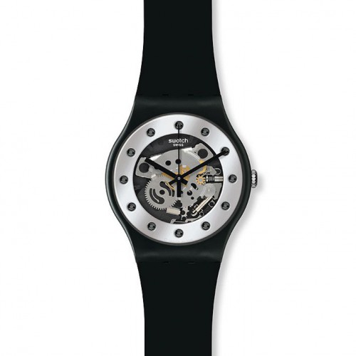 Swatch New Gent Silver Glam SUOZ147