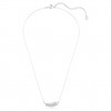 Colgante Vienna Swarovski 5756111 pluma blanca baño de rodio
