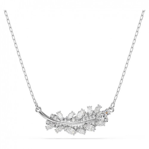 Colgante Vienna Swarovski 5756111 pluma blanca baño de rodio