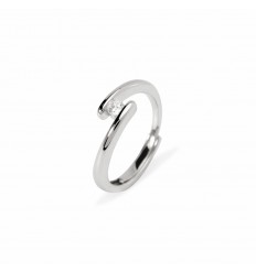 Anillo Mabina 523472 solitario plata 925 diamante lab-grown 0,10 ct