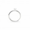 Anillo Mabina 523504 solitario plata 925 diamante de laboratorio 0,33 ct