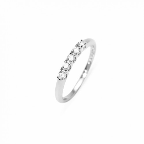 Mabina 523522 ring with laboratory diamonds 925 silver 0.05 ct
