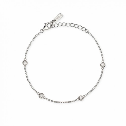 Mabina 534076 bracelet 925 silver laboratory diamonds 0.055 ct