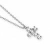 Colgante Mabina 553800 cruz plata 925 diamantes de laboratorio 0,027 ct