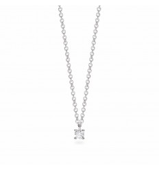 Mabina 553804 lab-grown diamond point of light pendant 0.10 ct
