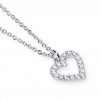 Colgante Mabina 553811 corazón plata 925 diamantes de laboratorio 0,01 ct