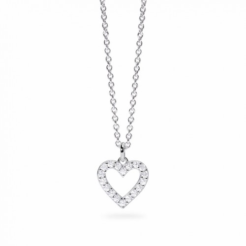 Penjoll Mabina 553811 cor plata 925 diamants de laboratori 0,01 ct