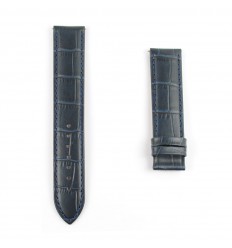 Blue leather 19mm strap for Tissot Le Locle automatic watches T610032786