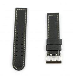Hamilton Khaki Field black leather strap 22 mm H690.715.106