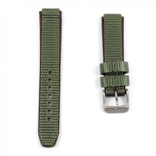 Hamilton Khaki Field black rubber strap with steel buckle 20mm H600.684.200