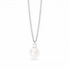 Colgante Mabina 553865 perla cultivada diamante lab-grown 0,08 ct