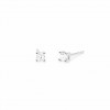 Pendientes Mabina 563892 punto de luz diamantes lab-grown 0,10 ct