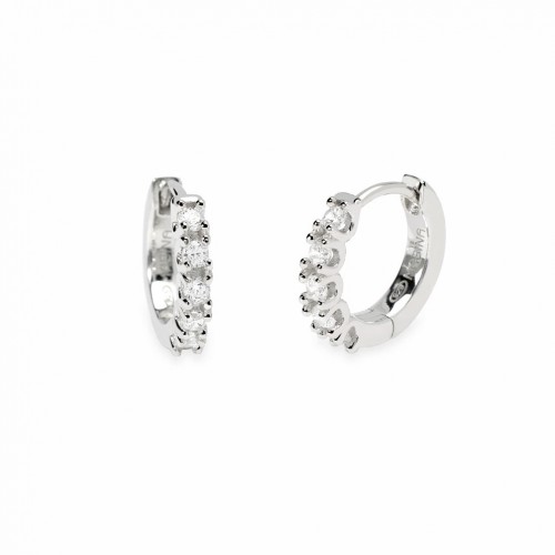Arracades Mabina 563904 aro diamants lab-grown 0,027 ct plata 925