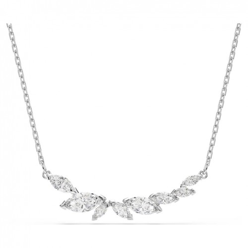 Swarovski Mesmera necklace marquise cut white crystals rhodium 5759838