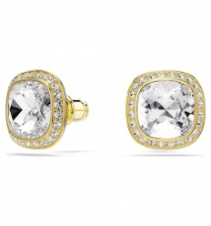Arracades Swarovski Una Angelic talla coixí blanc acabat or 5764762