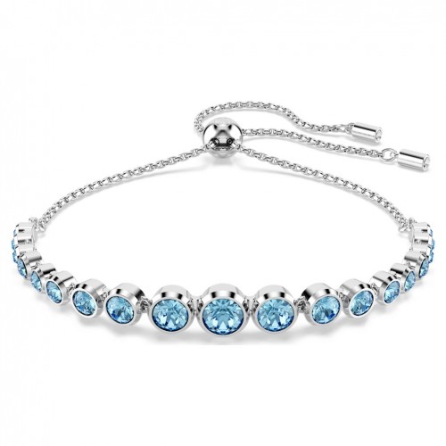 Pulsera Swarovski Imber tallas redondas azul rodiada 5719282