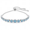 Pulsera Swarovski Imber tallas redondas azul rodiada 5719282