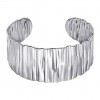Brazalete Lotus Style LS2646-2/1 mujer acero plateado texturizado