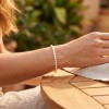 Lotus Style LS2790-2/2 women's steel gold-tone pearl bracelet