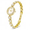Reloj Swarovski Una Angelic 5750500 dorado con cristales 20 mm