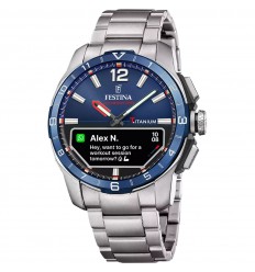 Rellotge Festina Connected D F23000/E híbrid titani blau amb corretja addicional