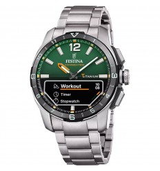 Rellotge Festina Connected D F23000/F híbrid titani verd amb corretja addicional
