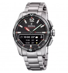 Rellotge Festina Connected D F23000/H híbrid de titani negre amb corretja addicional