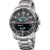 Festina Connected D F23000/J black titanium hybrid watch with turquoise strap
