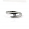 Ring white gold and diamond A4521