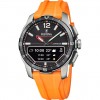 Rellotge Festina Connected D F23000/P híbrid titani negre amb corretja taronja
