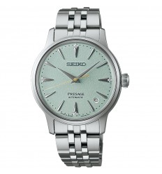 Seiko Presage SRPL63J1 steel 34 mm automatic watch diamonds