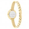 Reloj Calvin Klein 25100056 Twisted Bezel dorado mujer 26 mm
