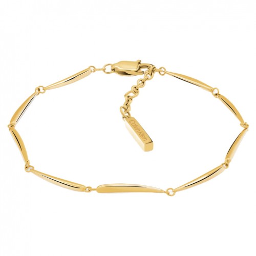 Calvin Klein 35000997 gold women’s bracelet gold-plated steel