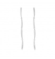 Arracades Calvin Klein 35000994 Elongated Drops platejades dona