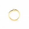 Anell Mabina 523547 plata daurada amb diamant lab-grown 0,10 ct