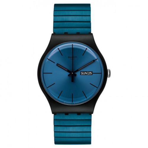 Rellotge Swatch New Gent Blue Resolution SUOB707B