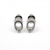 Pendientes Oro Blanco y diamantes AR-818