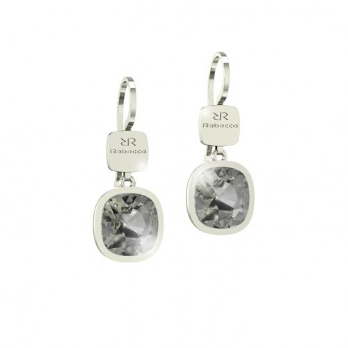 Candy Rebecca Rhodium Earrings Swarovski stone bronze BCNOBN18