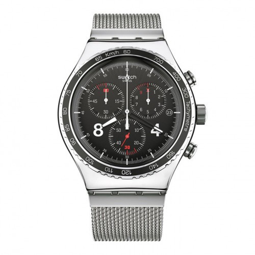 Reloj Swatch Blackie Irony Chrono YVS401G