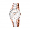 Lotus Ceramic Lady Watch. Rose gold plated. 15936/1