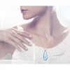 Colgante Swarovski Pure Aquamarine. Fashion Jewelry. 5008692
