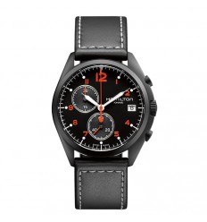 Reloj Hamilton khaki Pilot Pioneer PVD Negro Crono Quarzo H76582733
