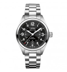 Rellotge Hamilton khaki field dia i data automàtic amb braçalet d'acer inoxidable. H70505133
