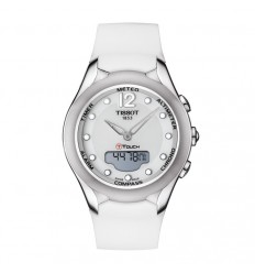 Tissot T-Touch Lady Solar watch, White Ladies T0752201701700 