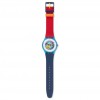 Reloj Swatch Color My Lacquered con mecanismo visto. SUOS101